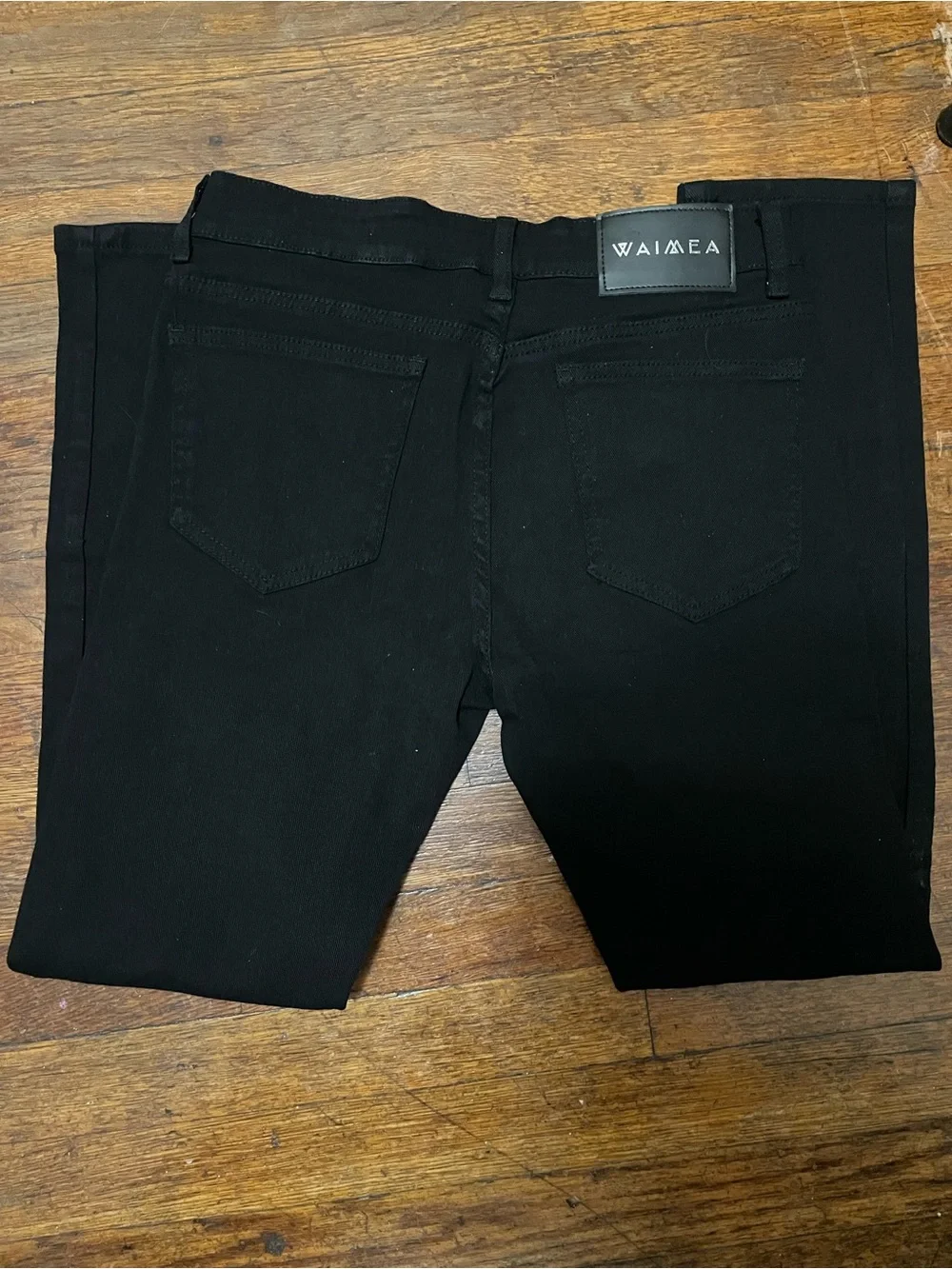 Distressed Black Skinny Jeans for Men
